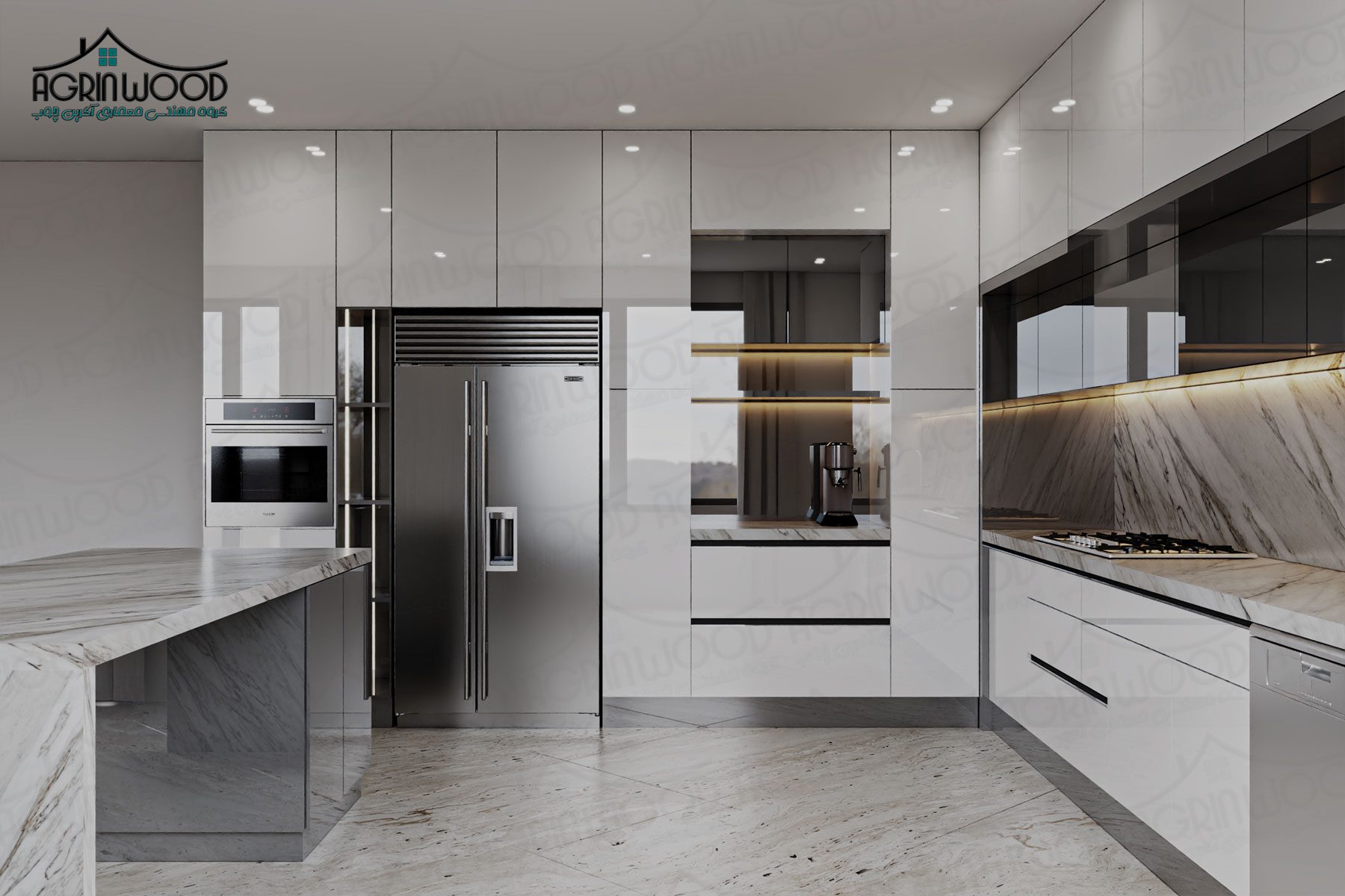 خرید کابینت های گلاس