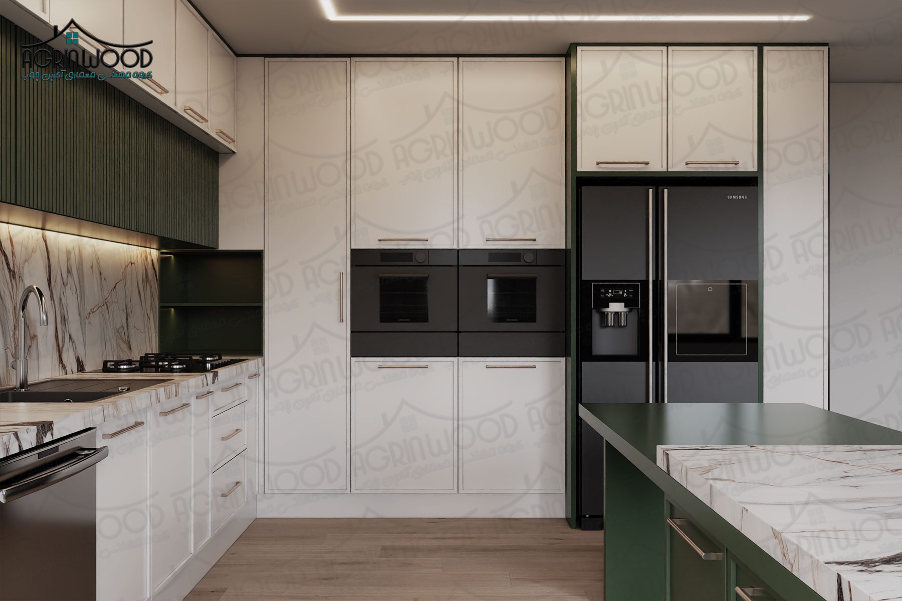 بهترین کابینت نئوکلاسیک