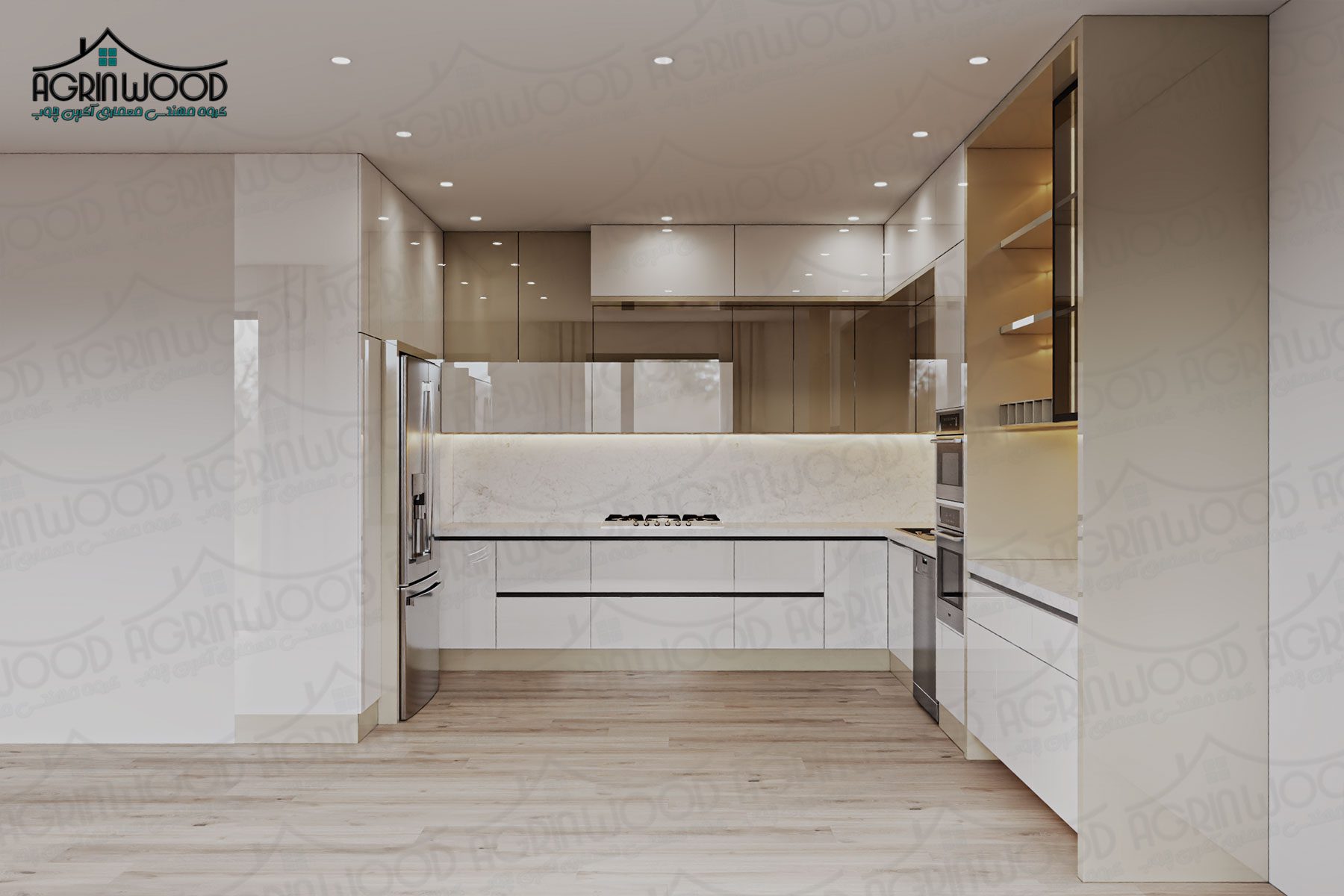 تعویض درب کابینت های گلاس