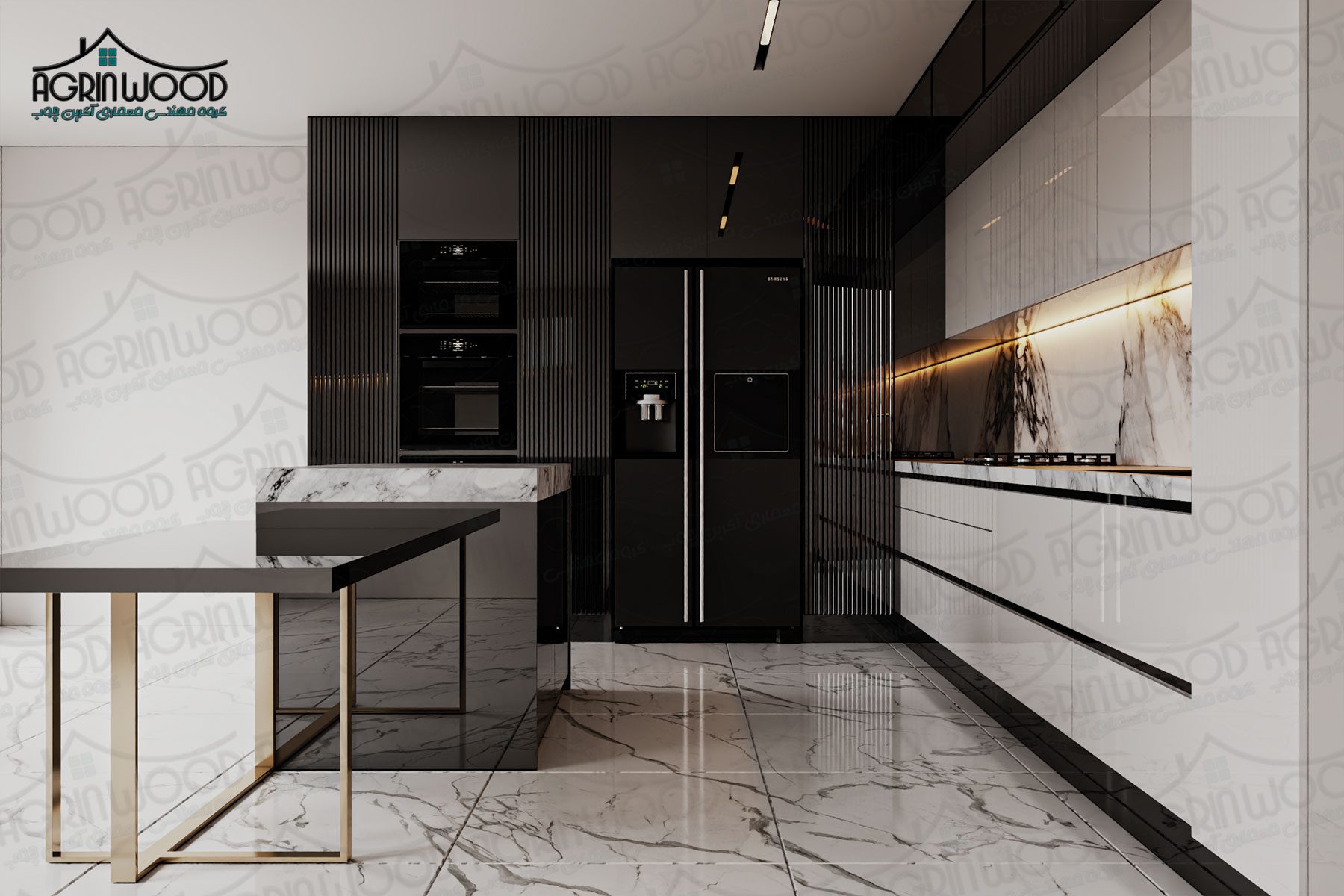 بهترین کابینت ساده مدرن