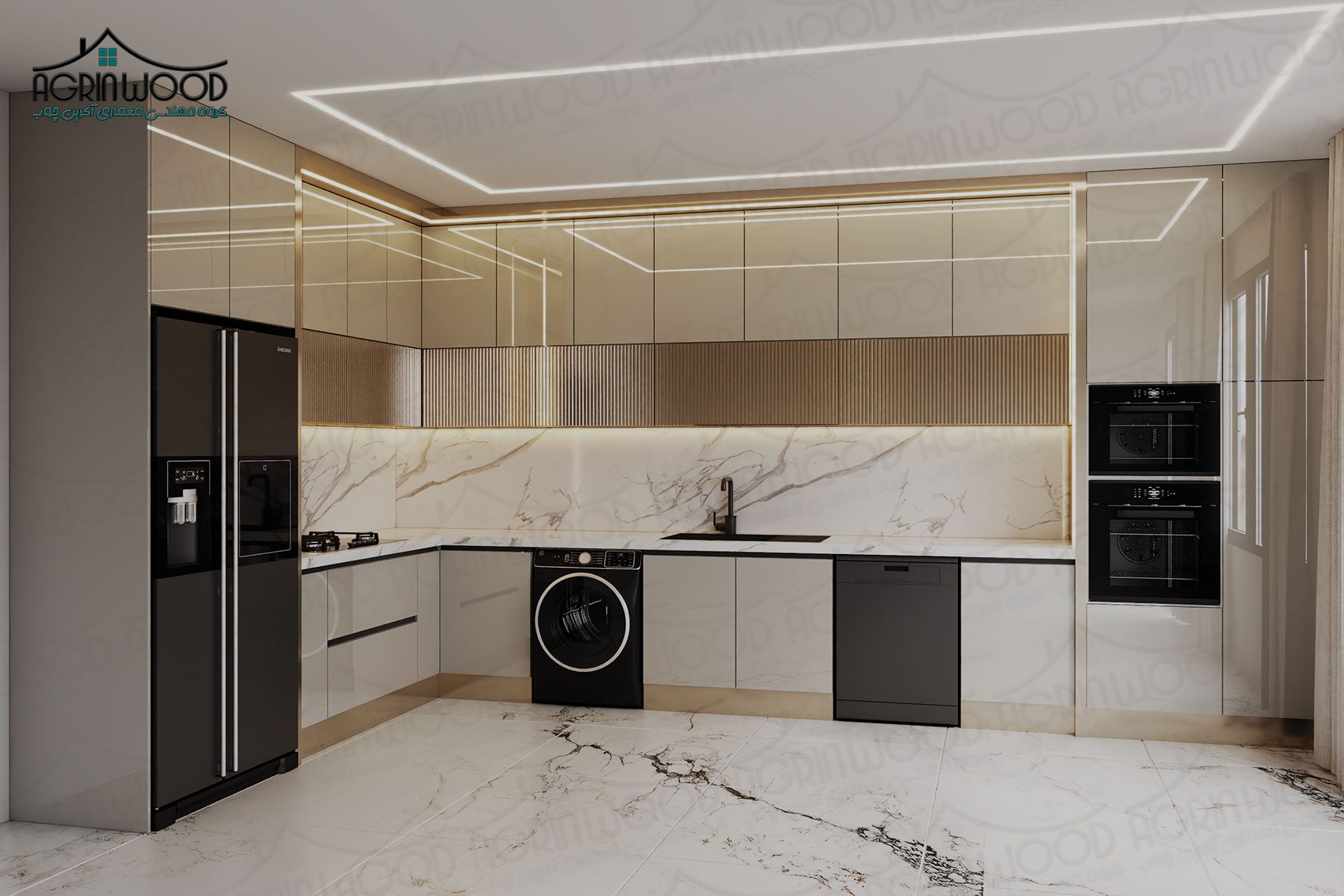 بهترین کابینت ساده بهترین کابینت ساده