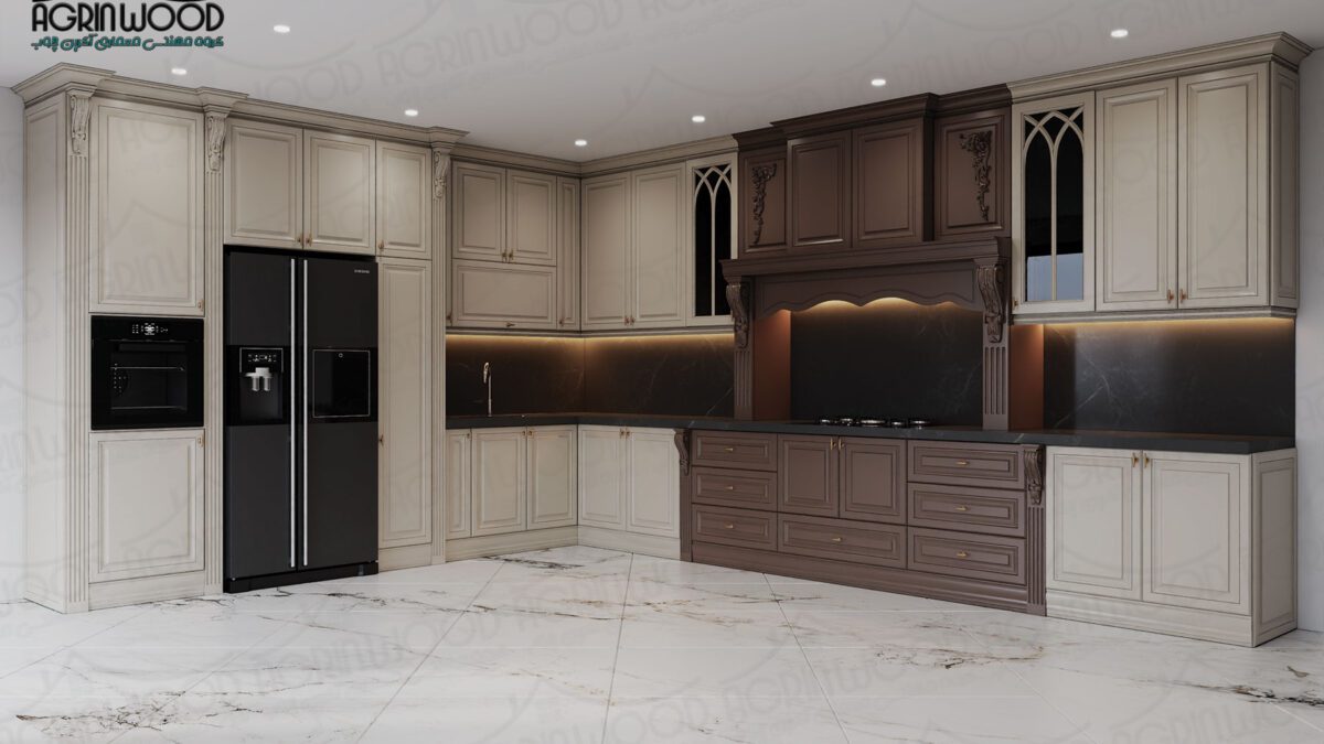 طرح جدید کابینت کرم