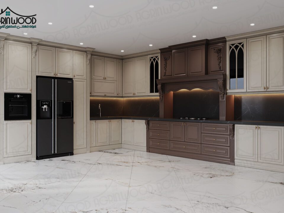 طرح جدید کابینت کرم