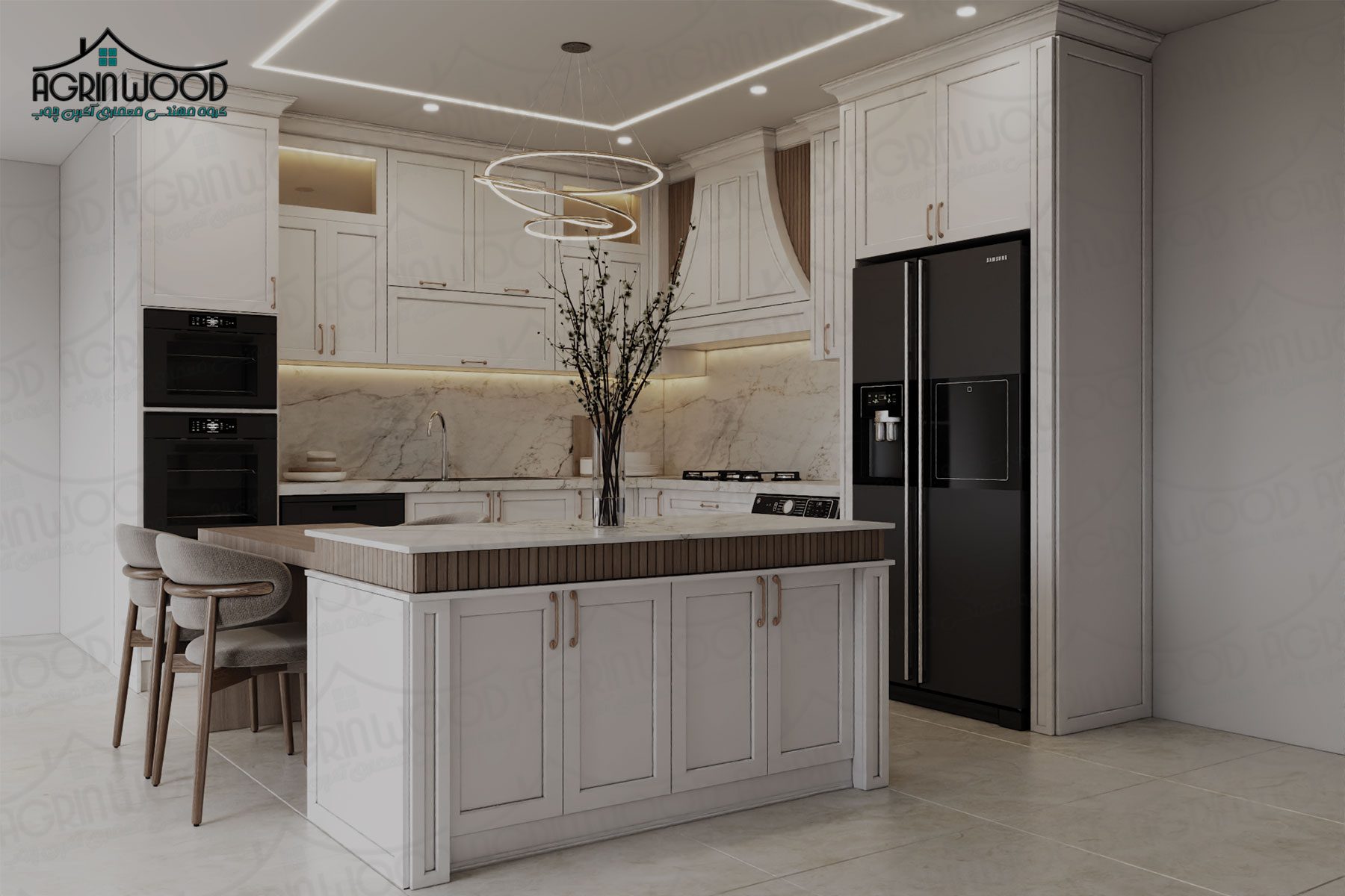 خرید کابینت نئوکلاسیک