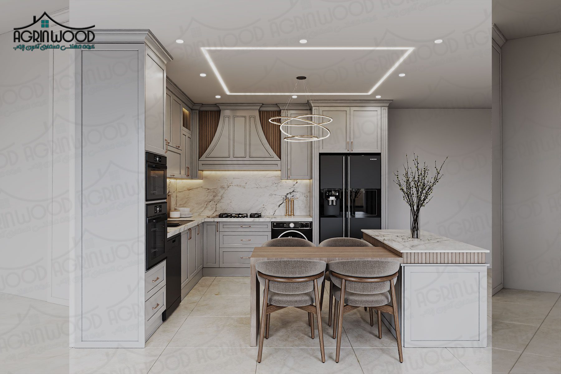 جدیدترین طرح کابینت آشپزخانه