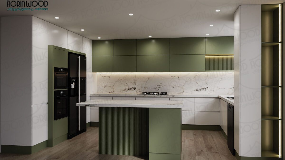 بهترین کابینت ساده ام دی اف