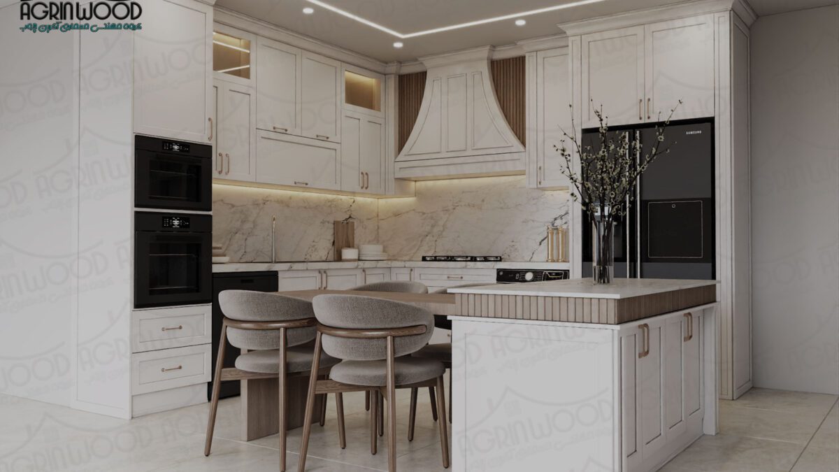 بهترین کابینت نئوکلاسیک شیک