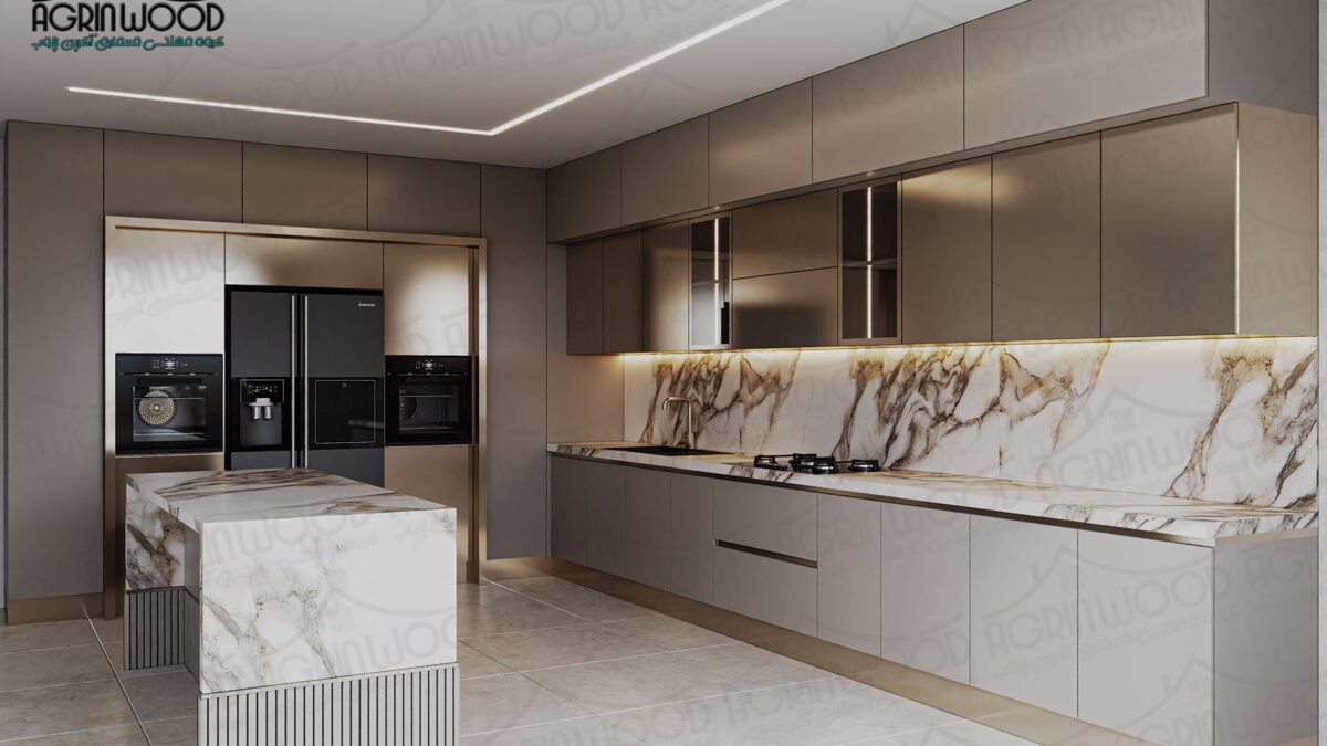 تعویض درب کابینت مدرن