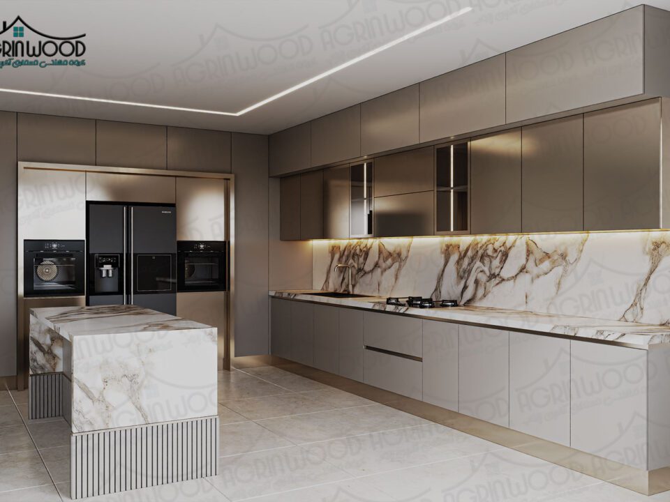 تعویض درب کابینت مدرن