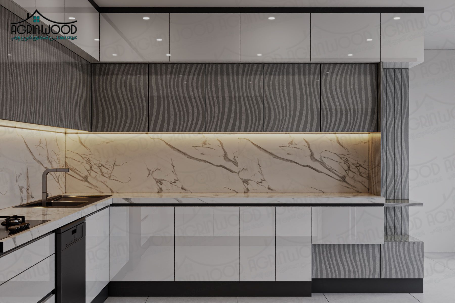 بهترین کابینت طرحدار