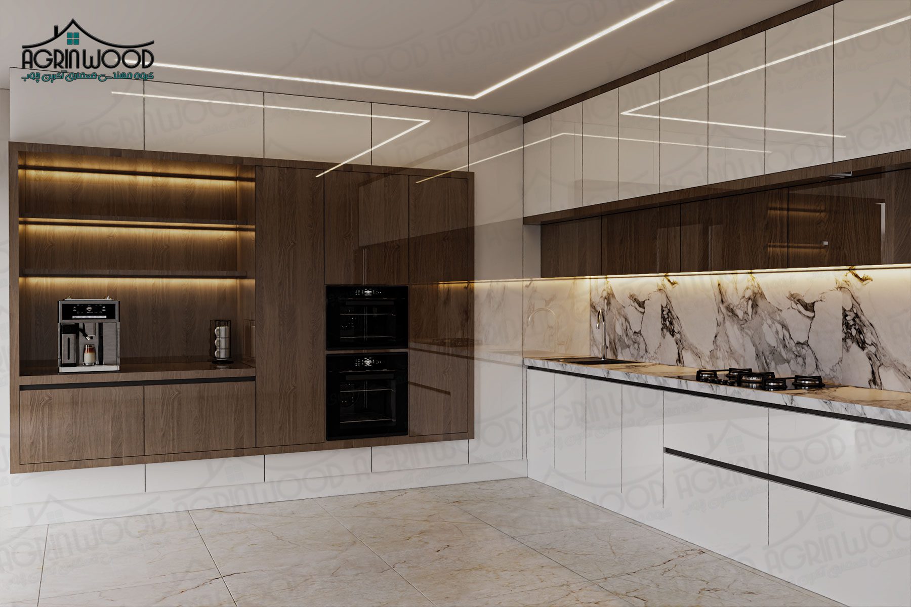 بهترین کابینت طرحدار