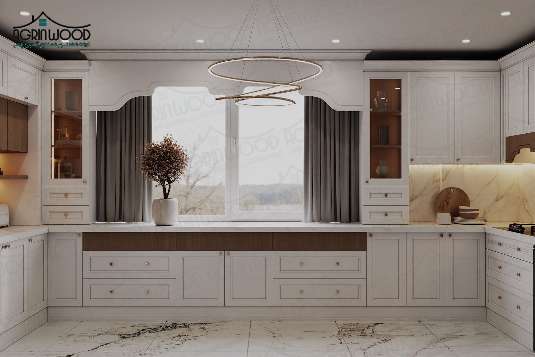 کابینت نوین نئوکلاسیک