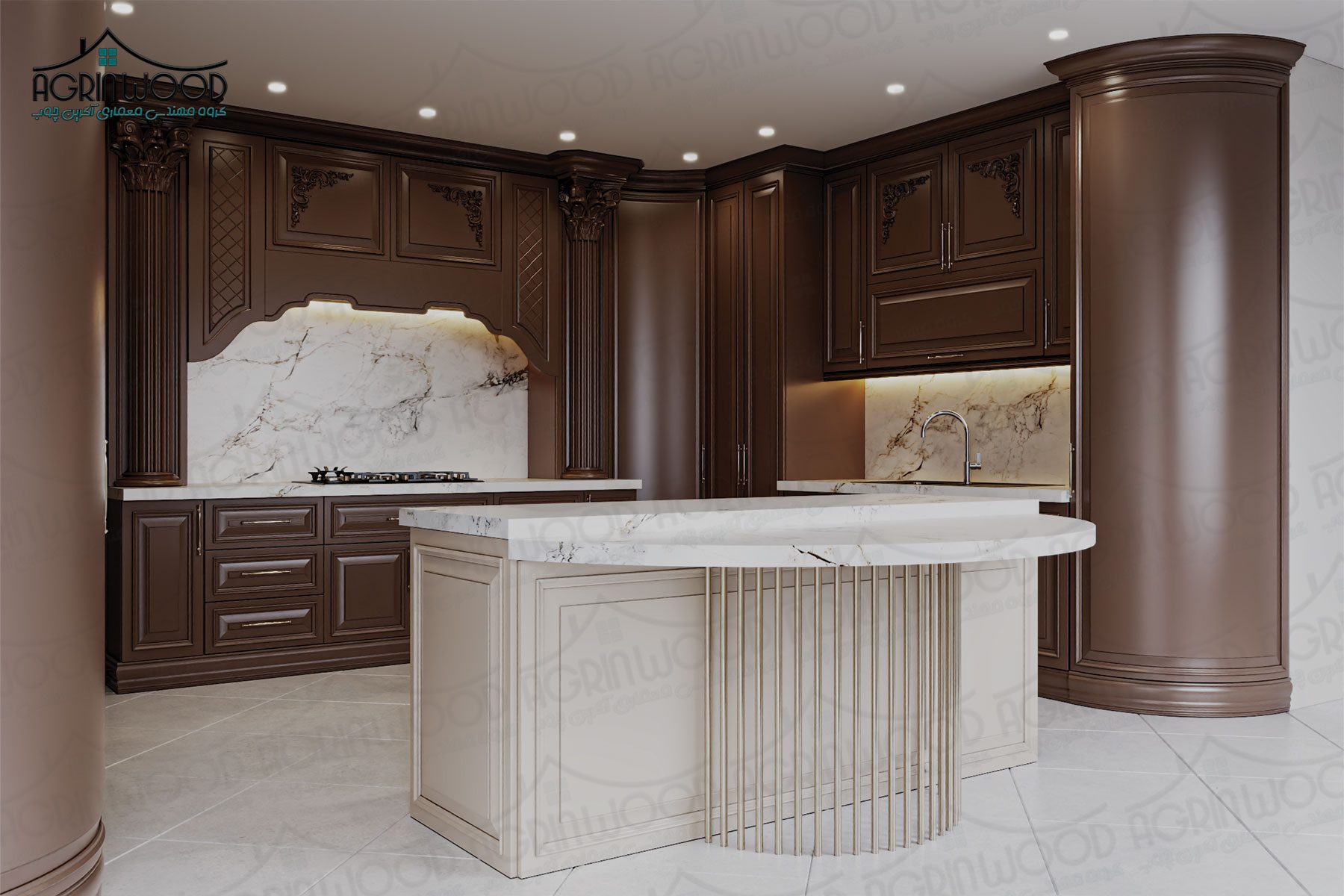 چرا کابینت کلاسیک را اشرافی می‌گویند