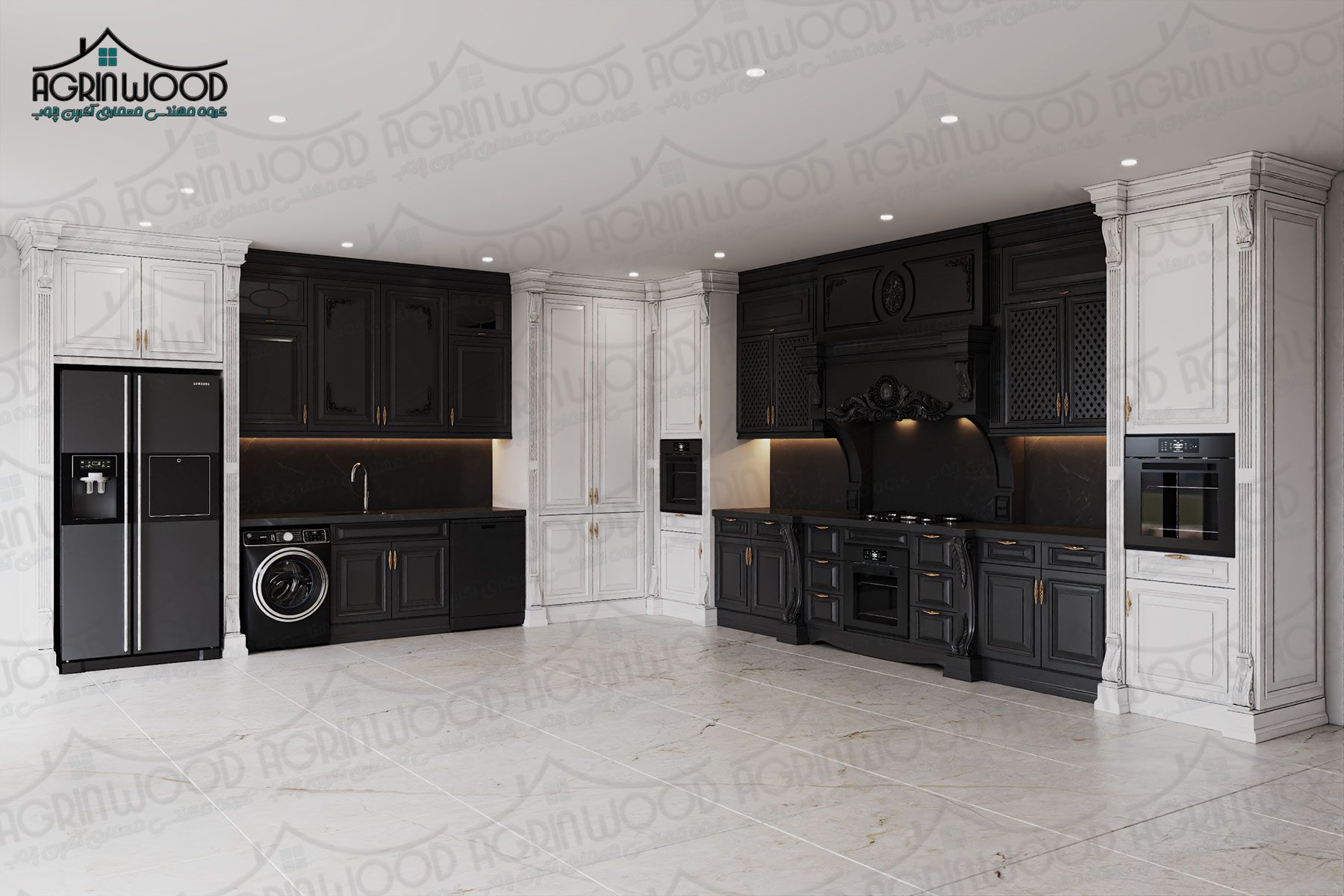 ۳ مدل کابینت کلاسیک