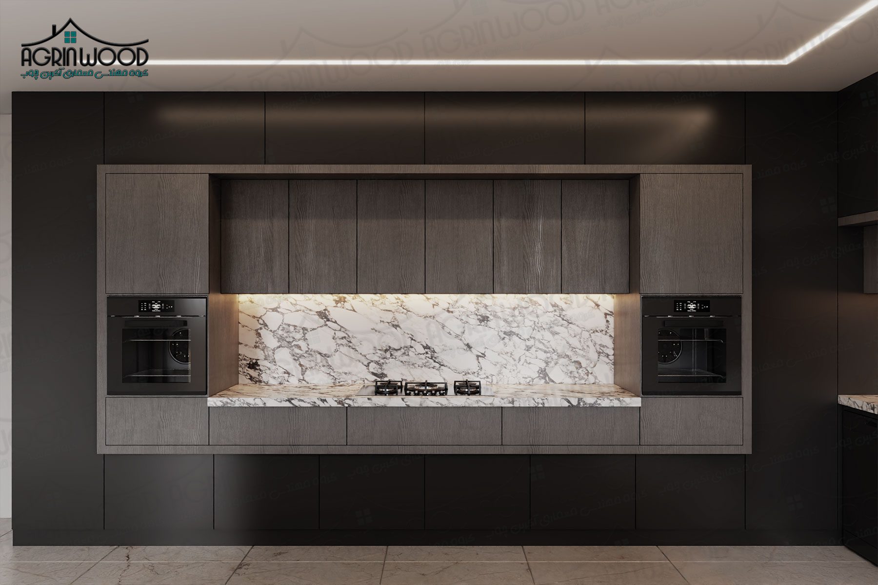 ۳ مدل کابینت ام دی اف