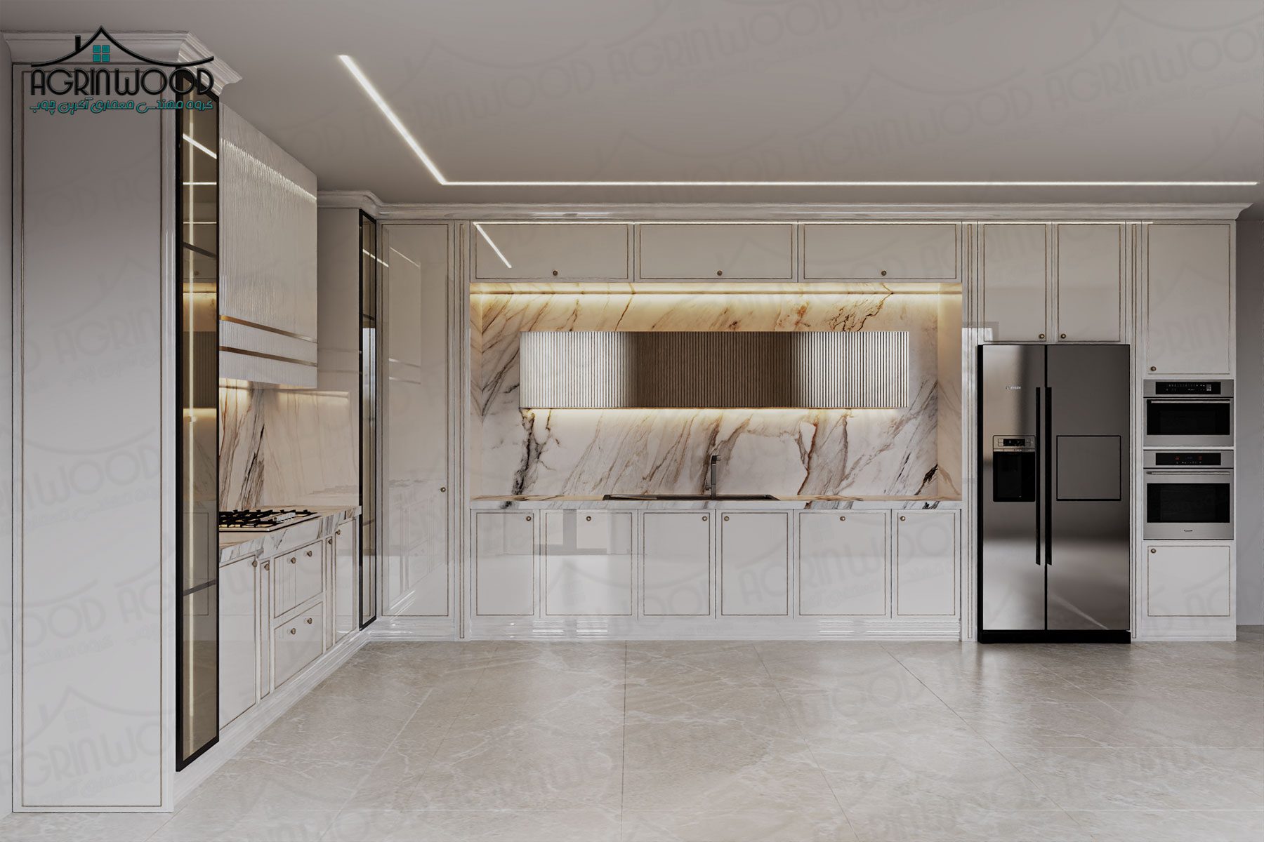 بهترین کابینت ساده انزو