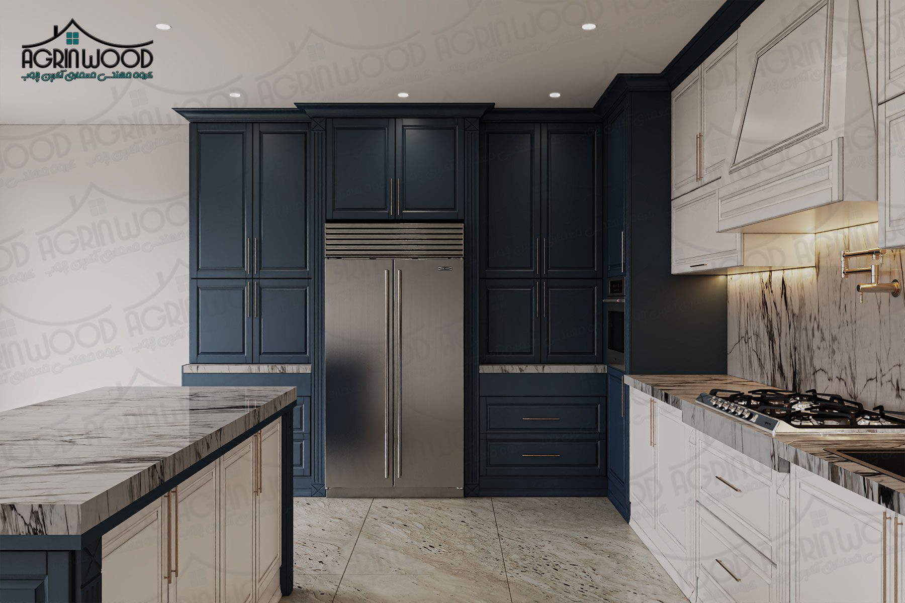 تفاوت کابینت کف تراش با های گلاس