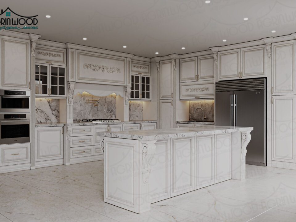 بهترین کابینت ساده کلاسیک