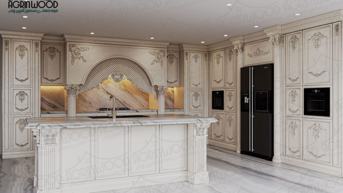 کابینت روکش چوب بهتره یا کف تراش