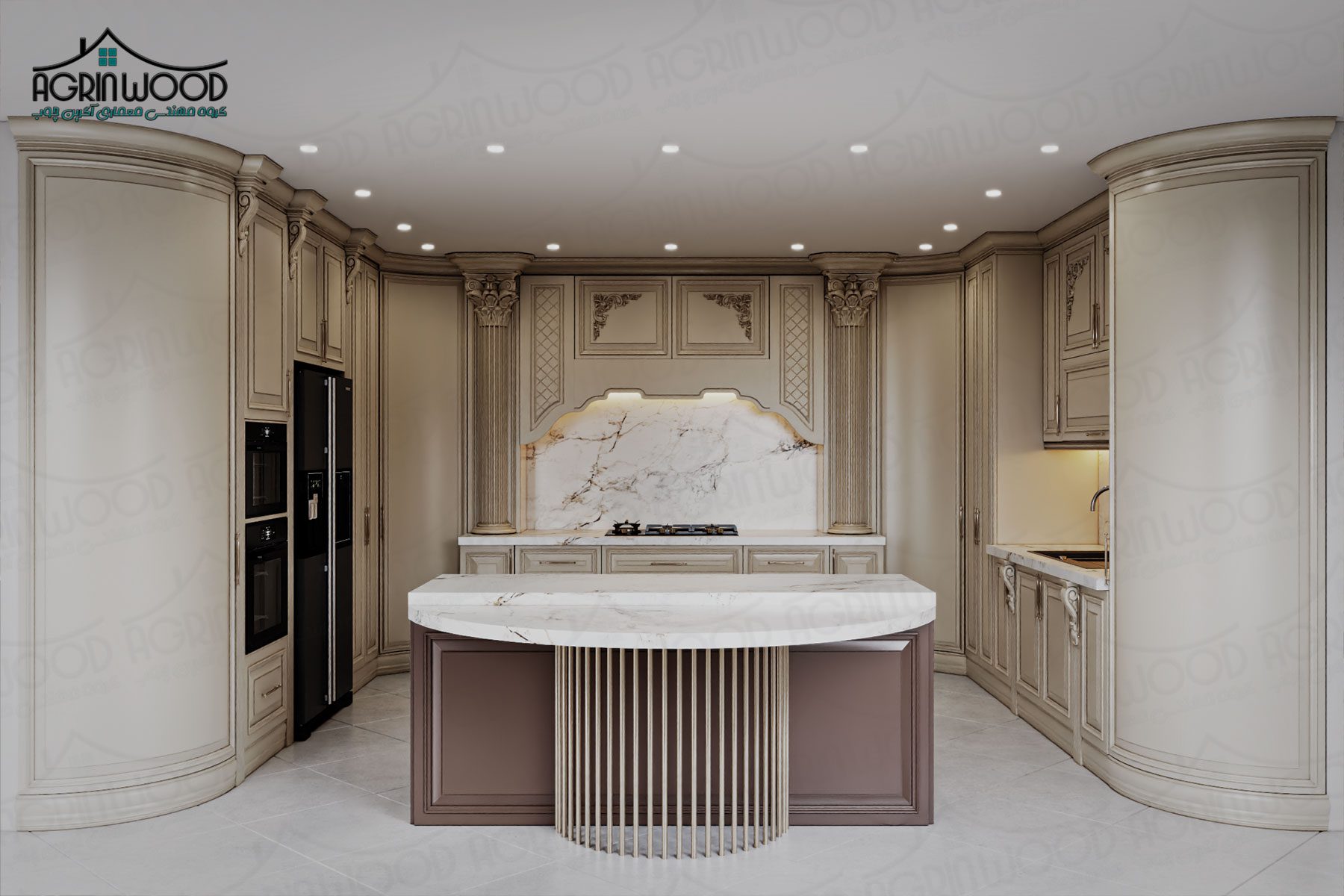۳ مدل کابینت کلاسیک