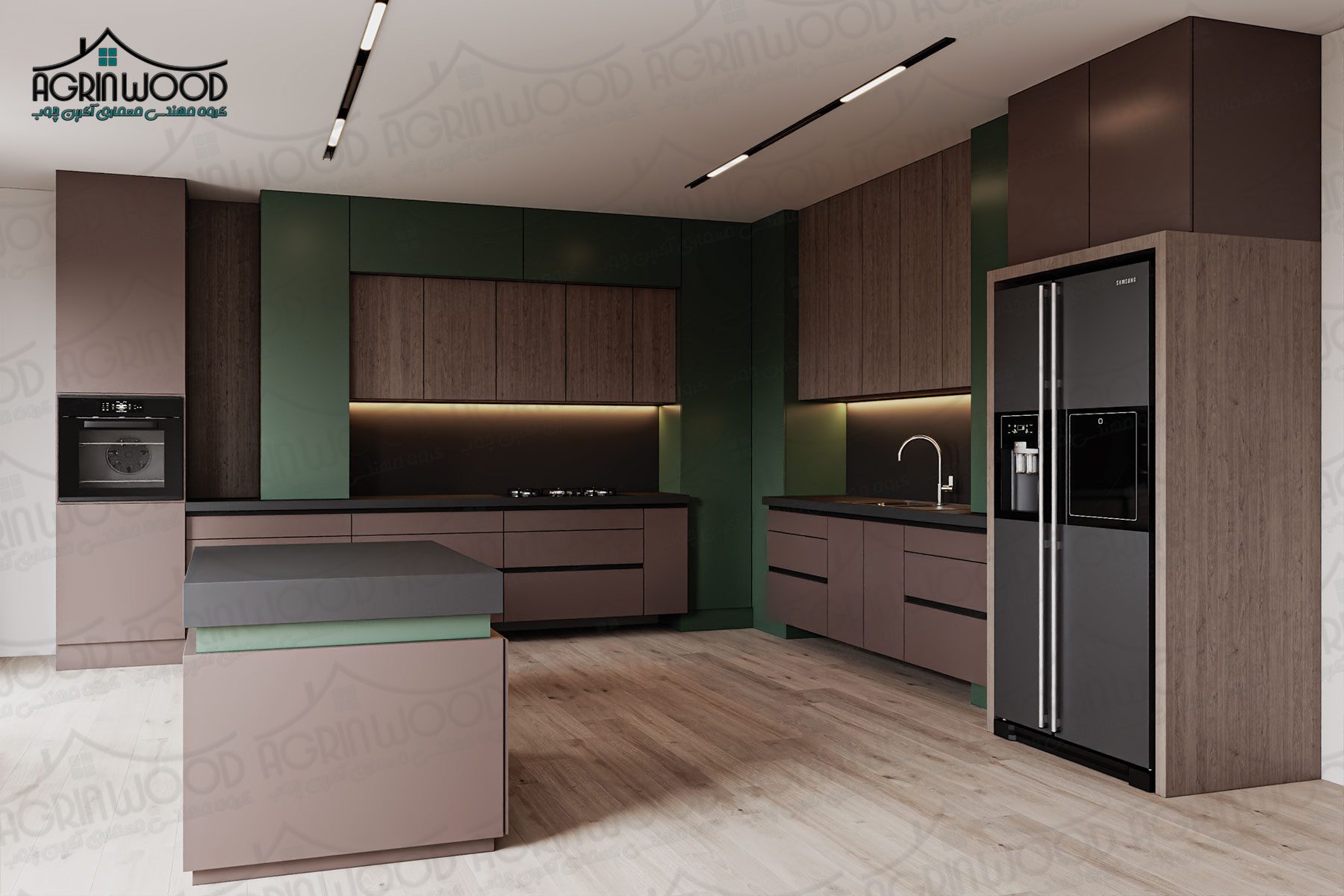 ۳ مدل کابینت ام دی اف
