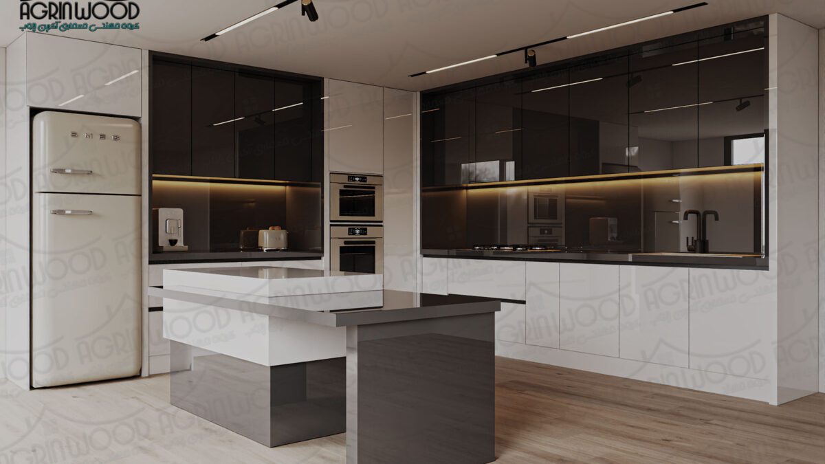 کابینت مدرن فریم لس