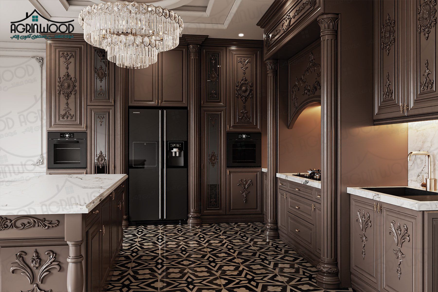 عوامل خرید کابینت چوبی