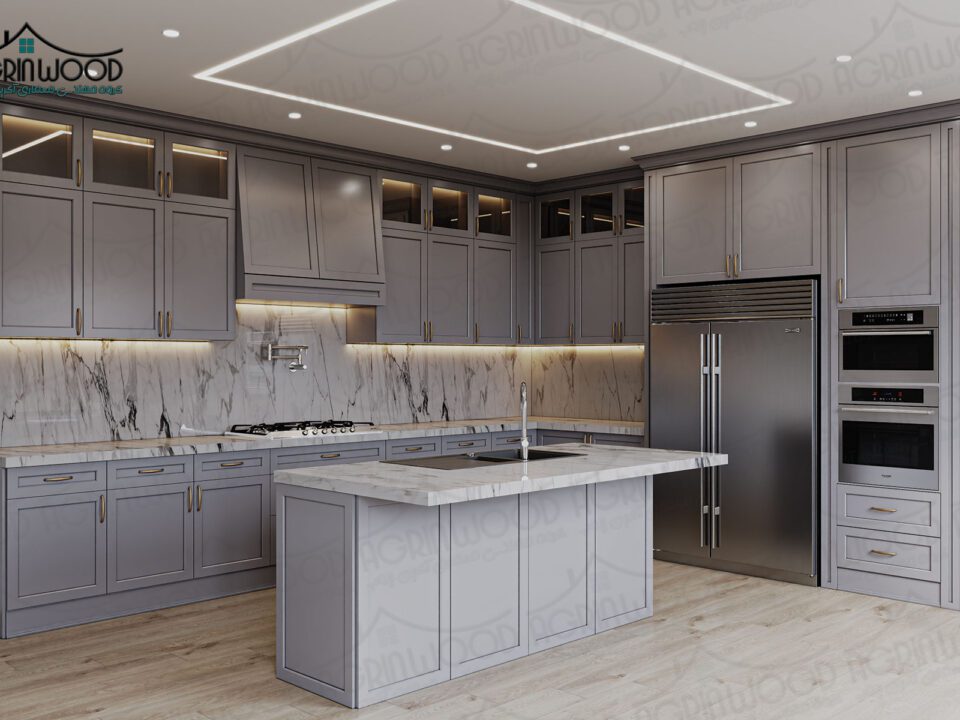 بهترین کابینت ساده نئوکلاسیک