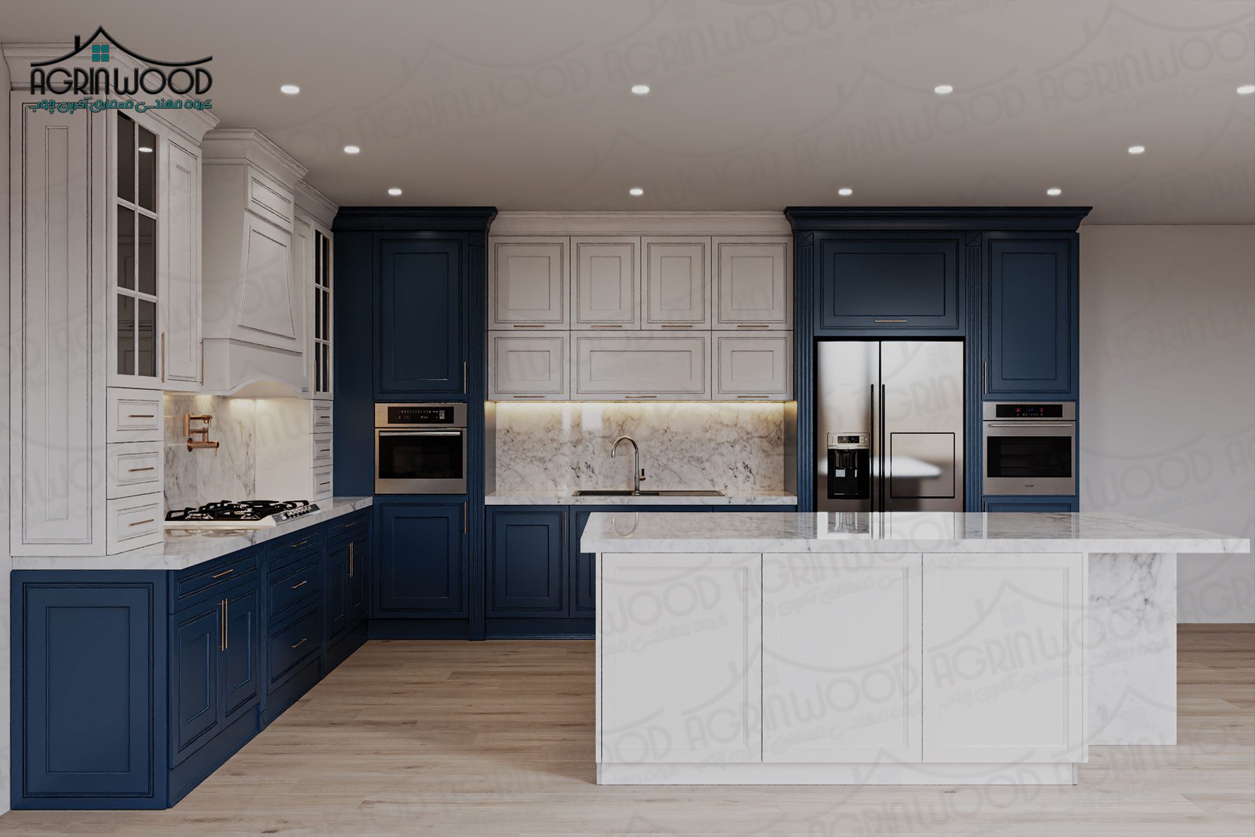 کابینت کف تراش ترکیبی