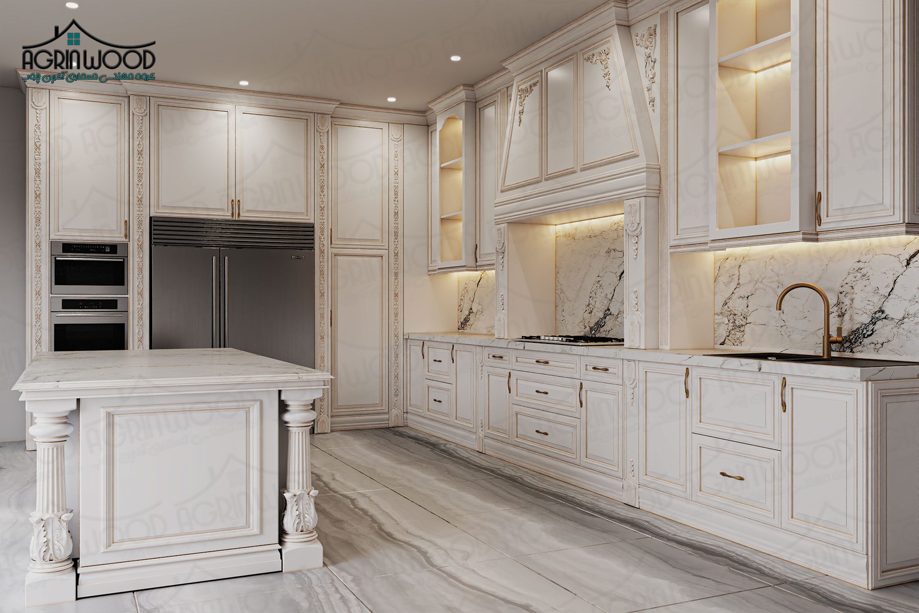 کابینت روکش چوب ساده کابینت روکش چوب ساده