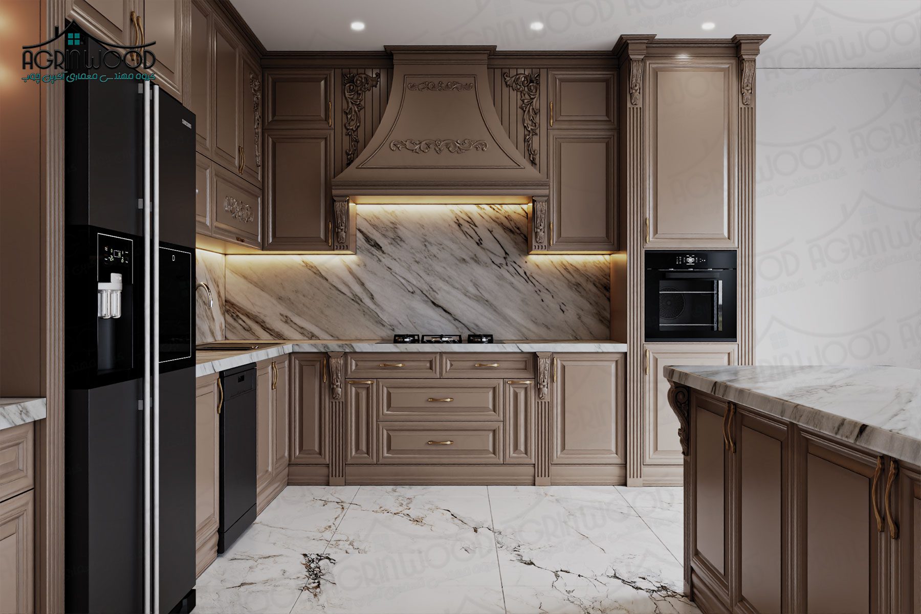 بهترین کابینت ساده ممبران