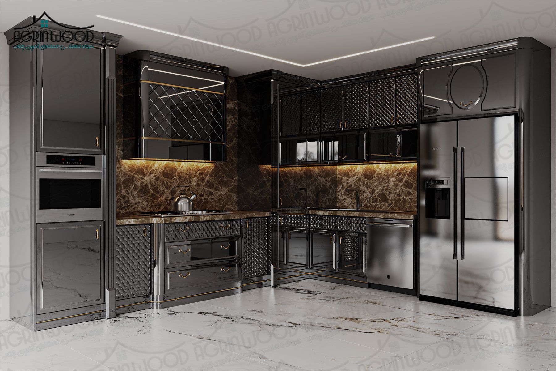 جدیدترین مدلهای کابینت انزو در ۱۴۰۴