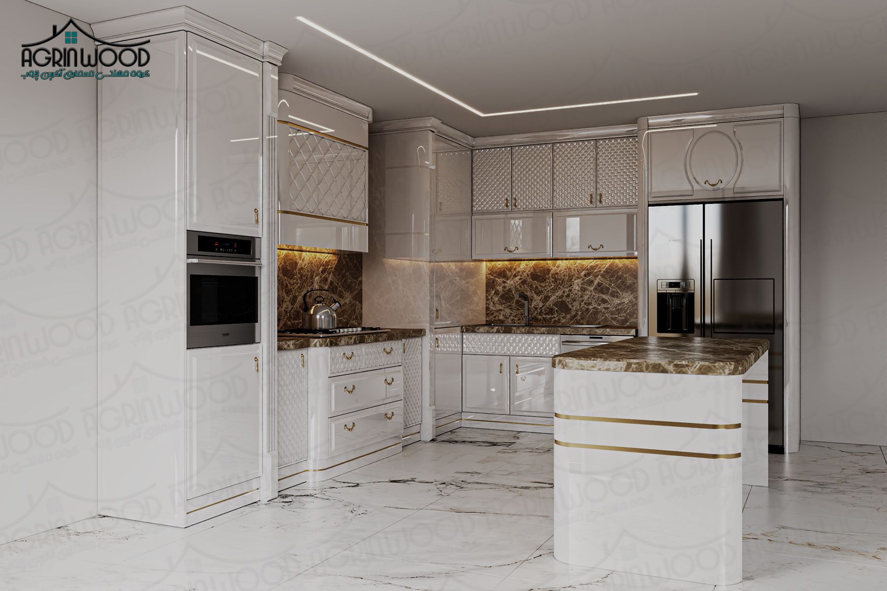 برترین مدلها برای کابینت نئوکلاسیک