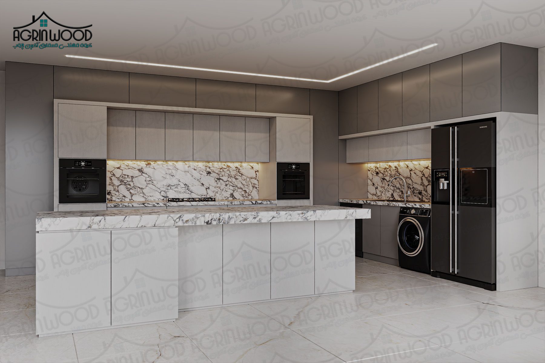 تفاوت کابینت‌های ام‌ دی‌ اف و ممبران؛ کدام بهتر است