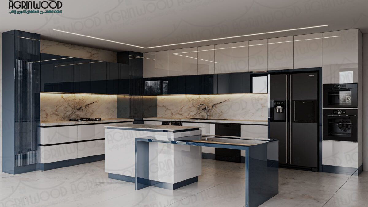 تفاوت کابینت های گلاس و پلی گلاس در ظاهر و دوام