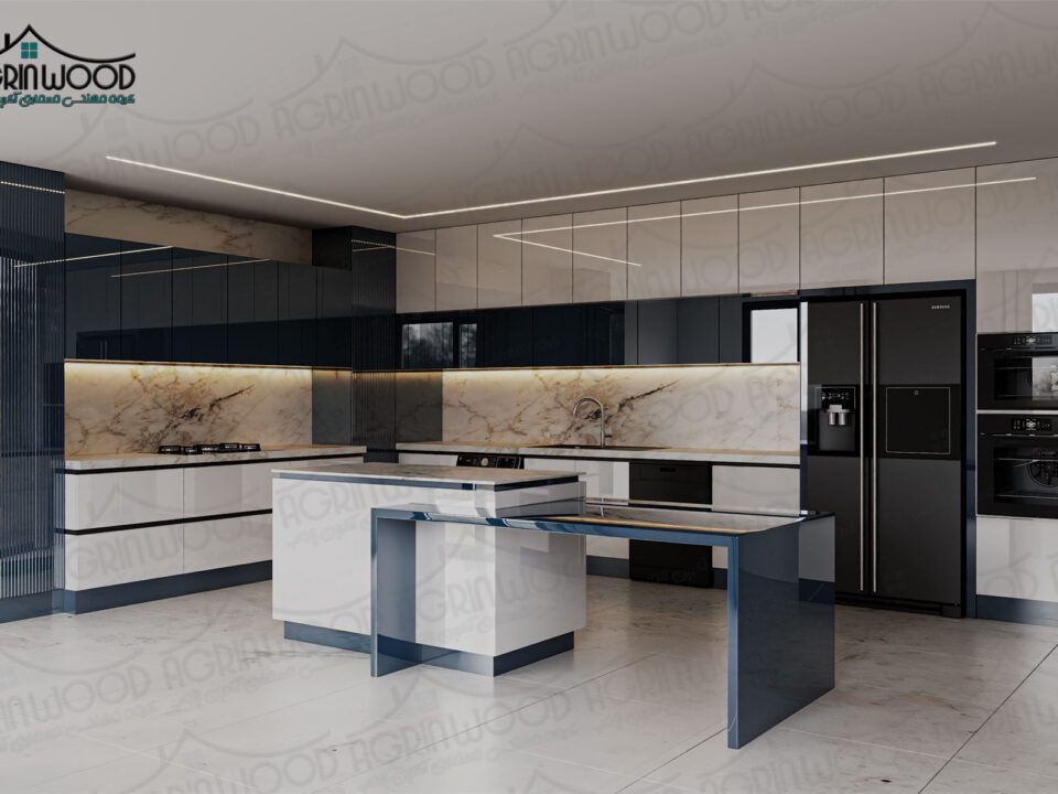 تفاوت کابینت های گلاس و پلی گلاس در ظاهر و دوام