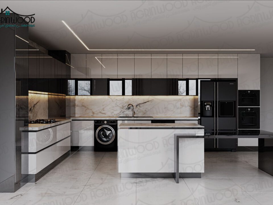 مزایا و معایب کابینت براق های گلاس در آشپزخانه مدرن