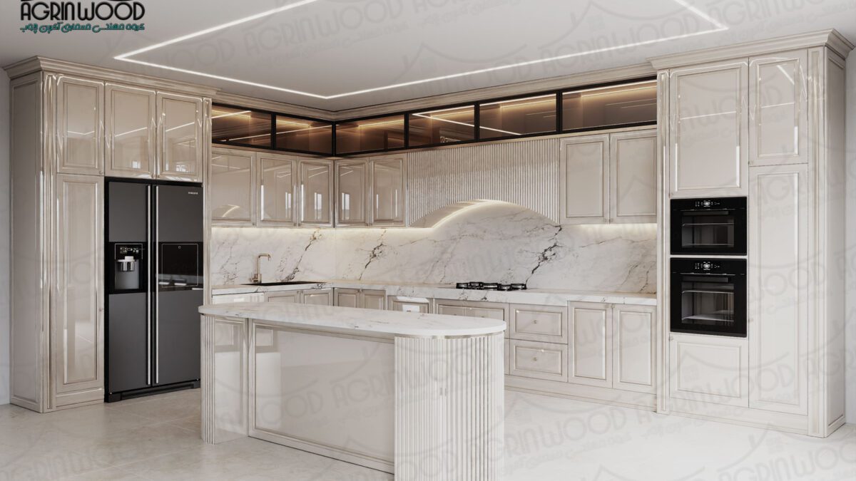 ایده‌هایی برای نورپردازی داخل کابینت