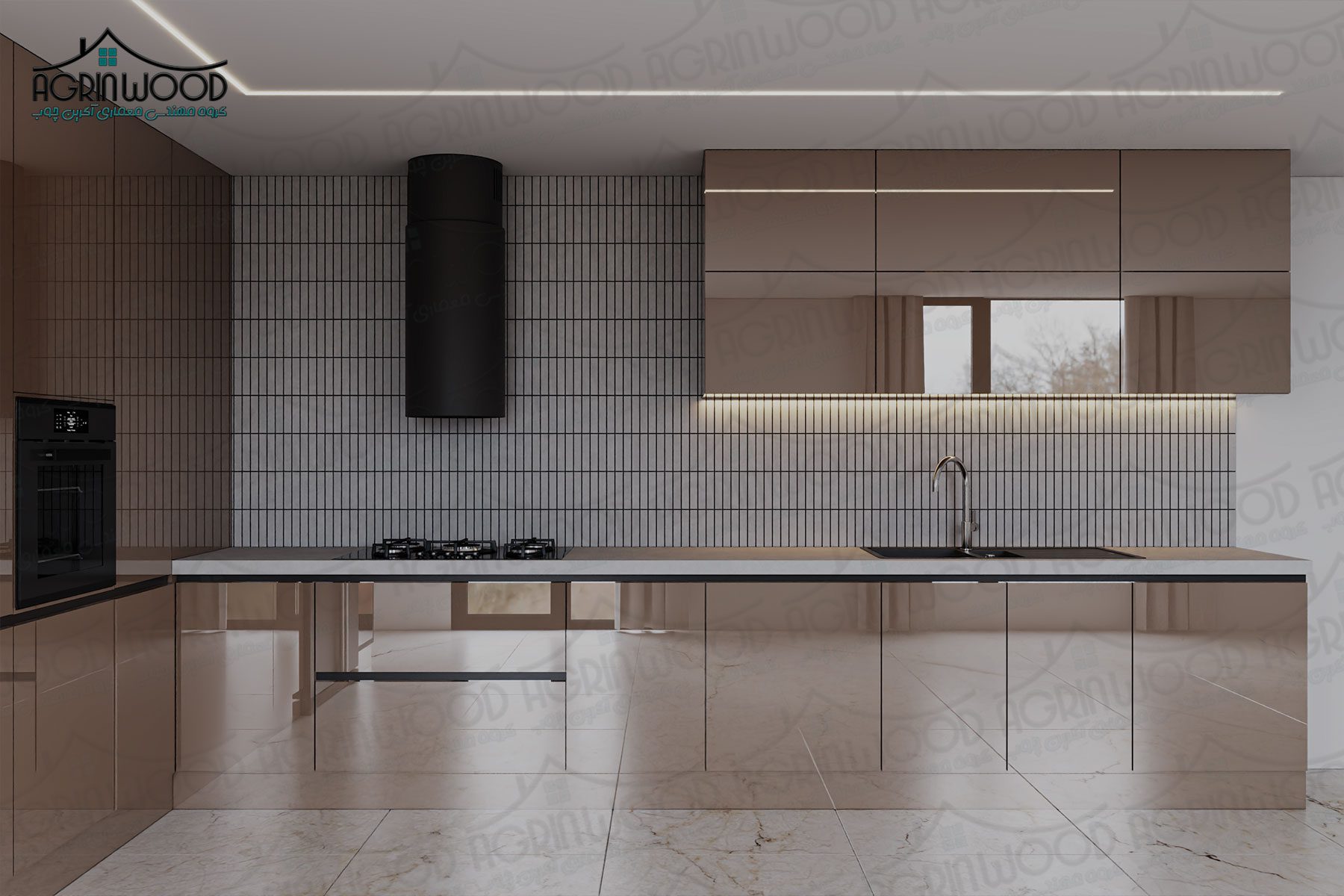 بهترین رنگهای کابینت آشپزخانه در سال جدید