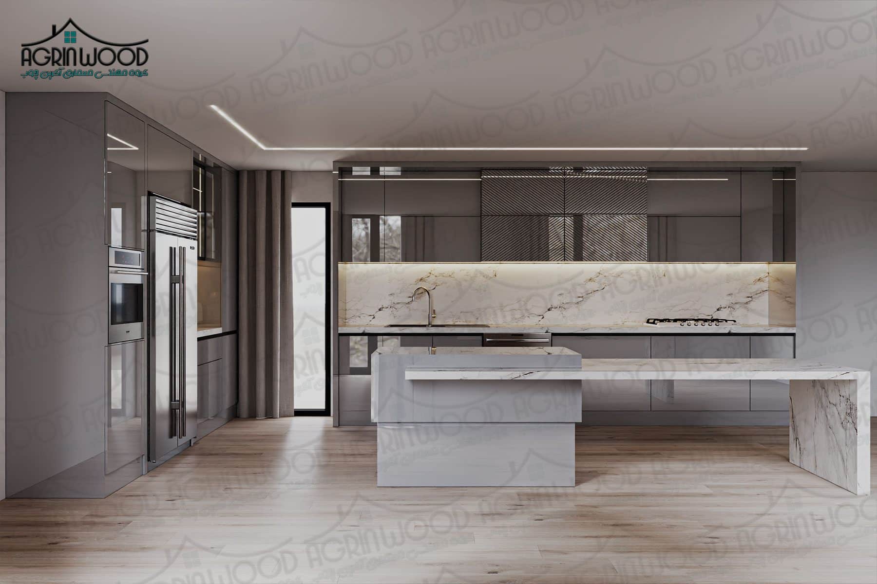 2 مدل جدید کابینت پلی گلاس