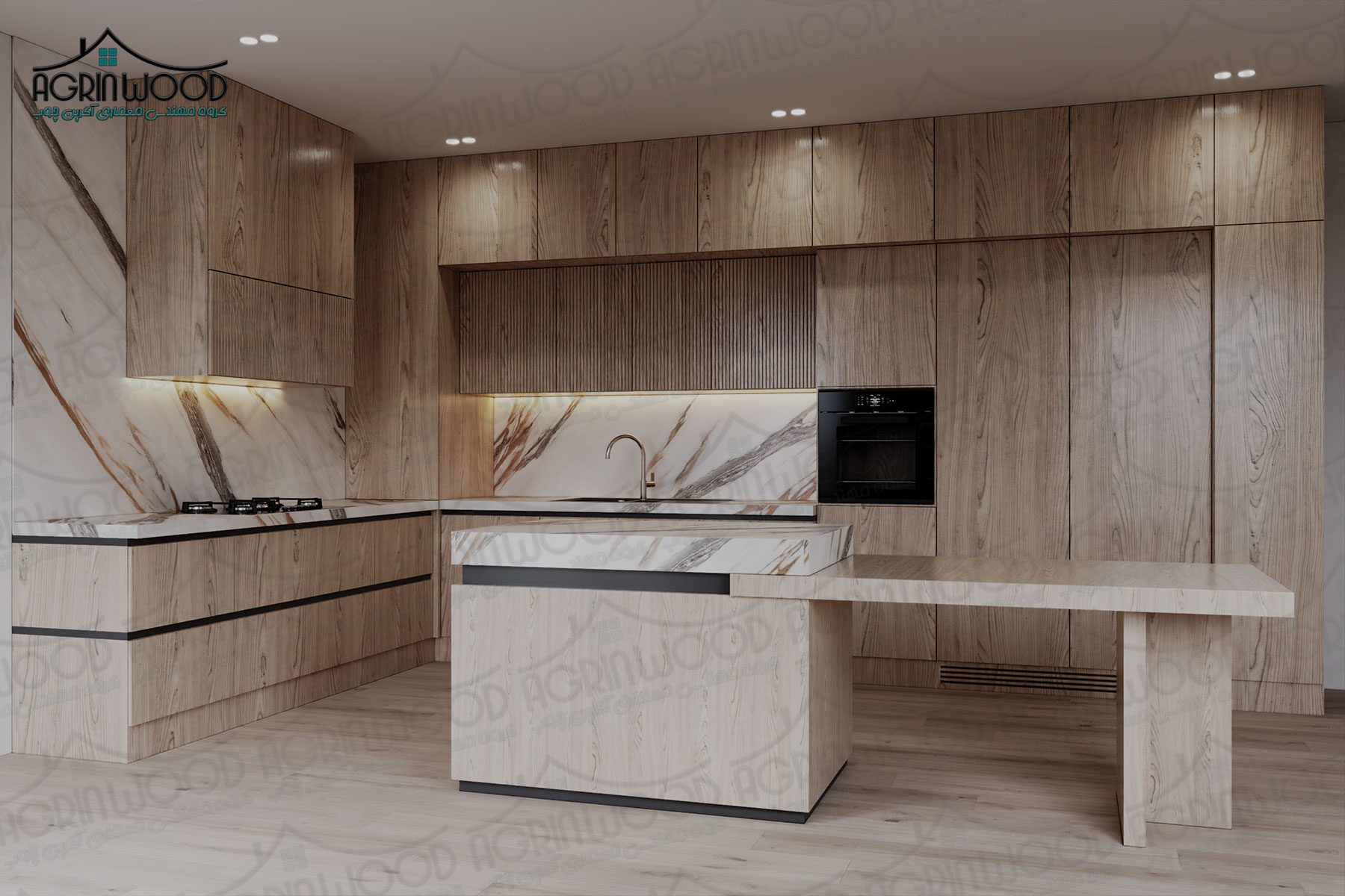 کابینت طرحدار مدرن کابینت طرحدار مدرن