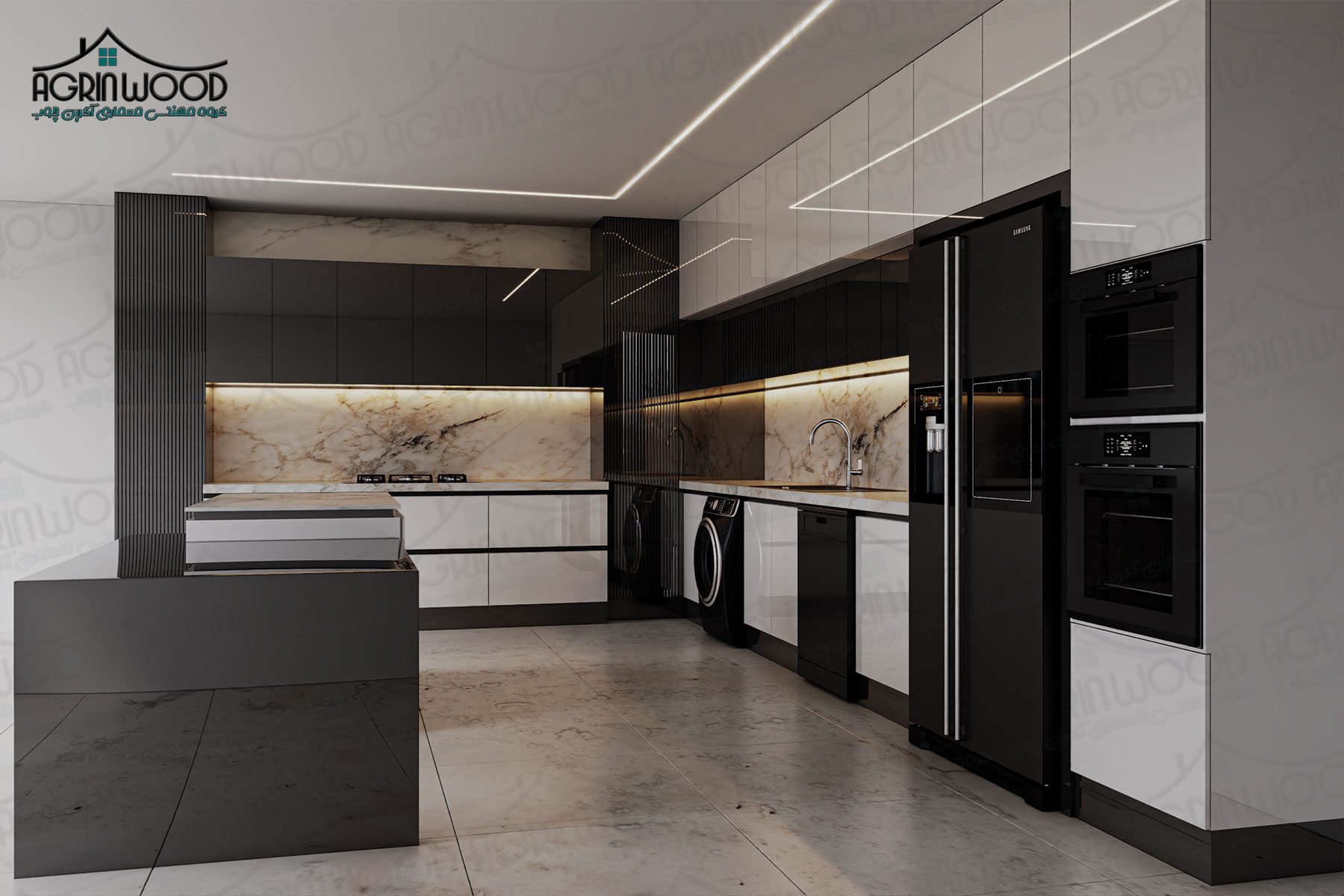 تفاوت کابینت های گلاس و پلی گلاس چیست