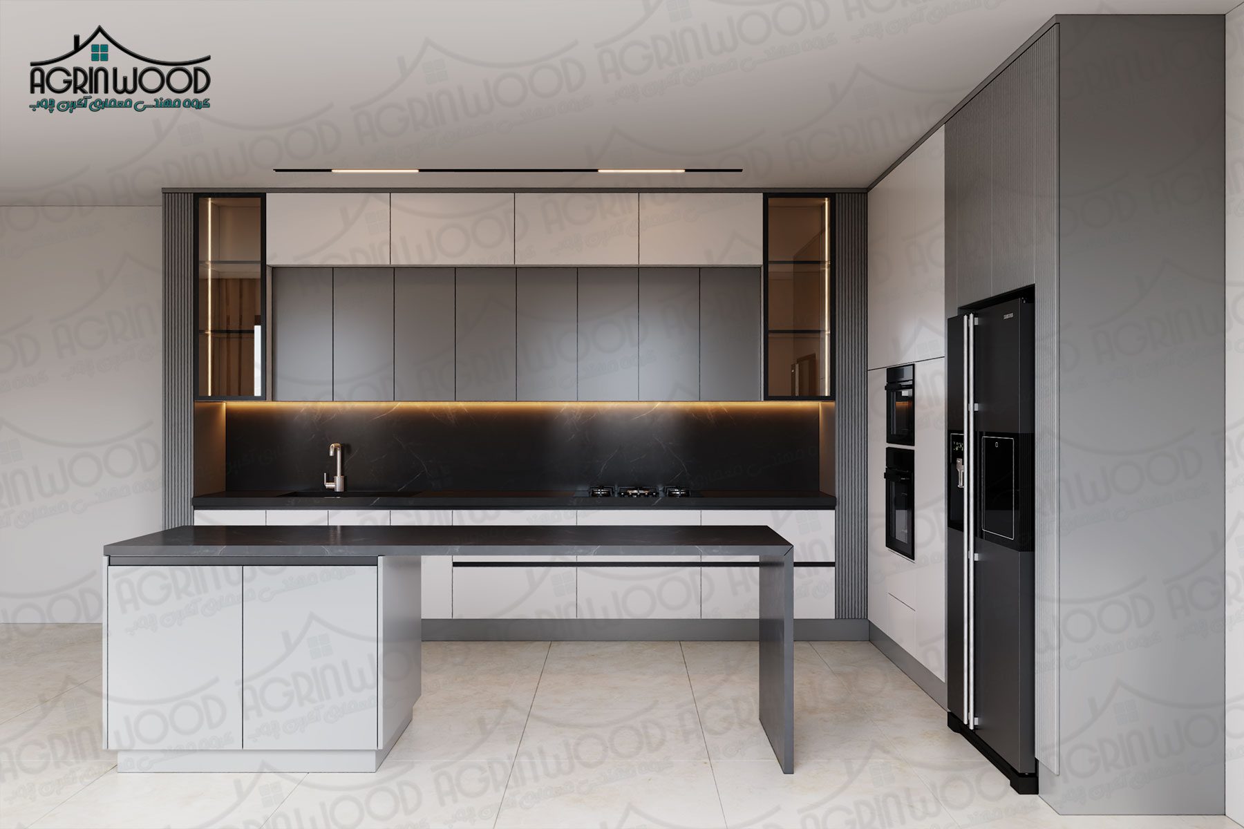 کابینت ام دی اف مات یا براق کابینت ام دی اف مات یا براق