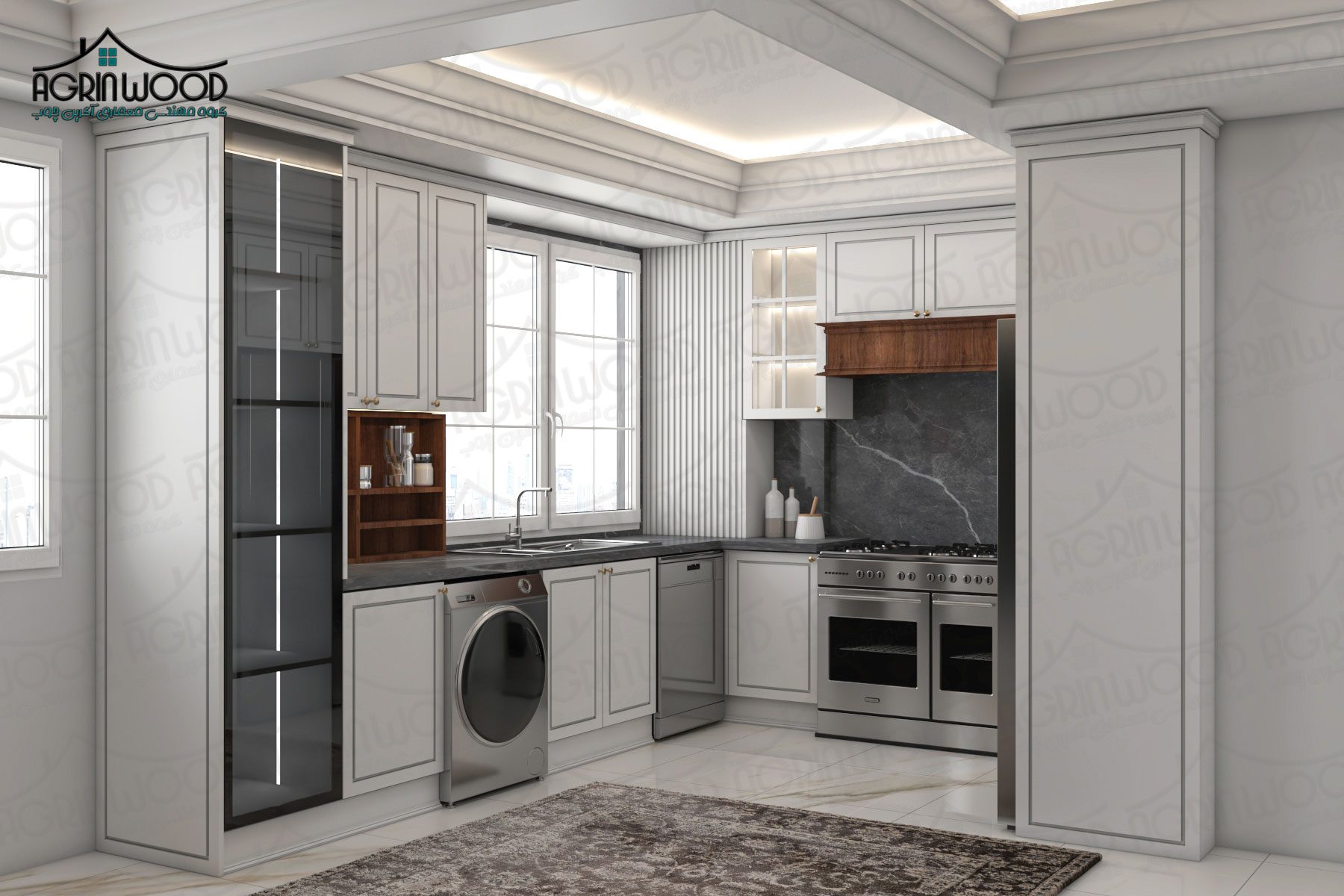 برترین مدلهای کابینت نئوکلاسیک کدامند