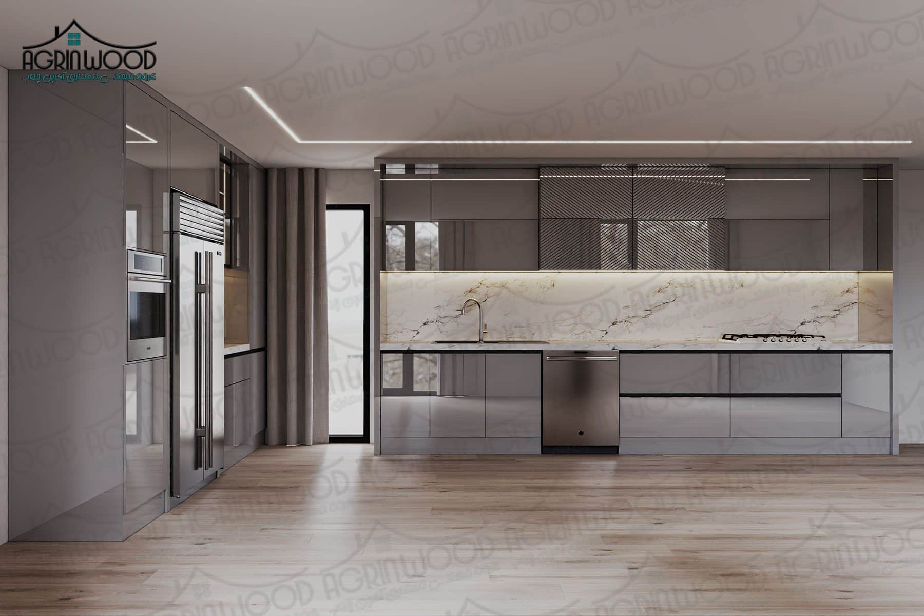 بهترین رنگهای کابینت آشپزخانه در سال جدید