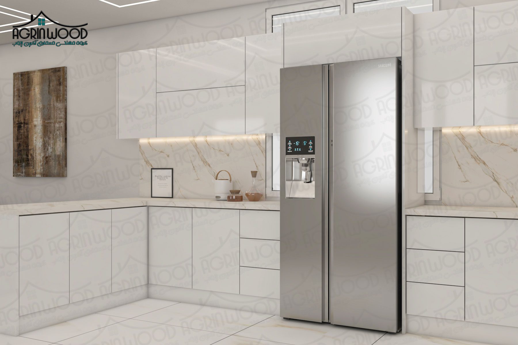 طراحی کابینت برای آشپزخانه های کوچک