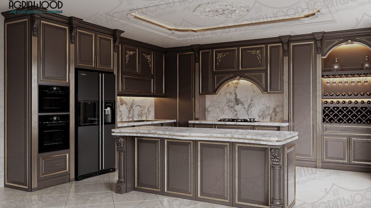 هماهنگی کابینت ممبران با دکوراسیون کلاسیک