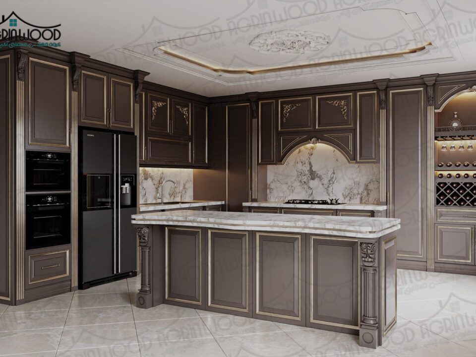 هماهنگی کابینت ممبران با دکوراسیون کلاسیک