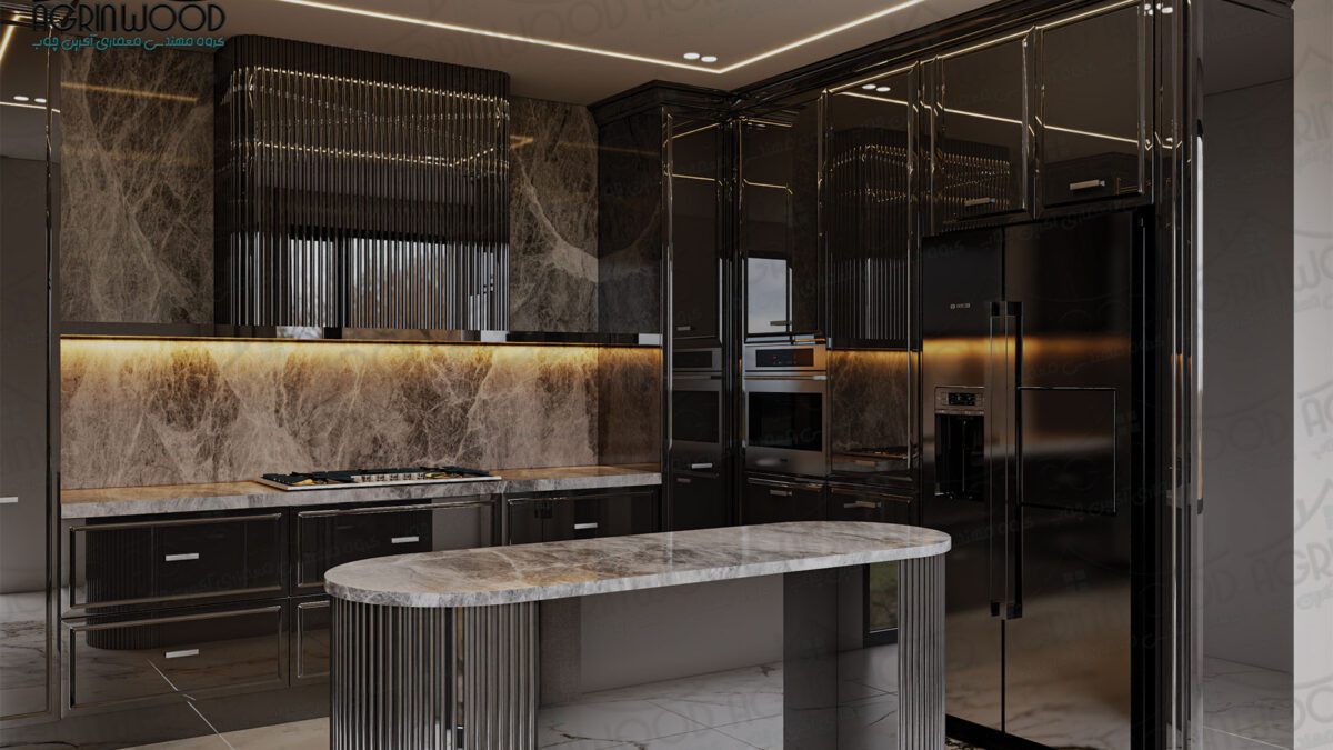 رنگهای جدید کابینت انزو برای آشپزخانه خاص