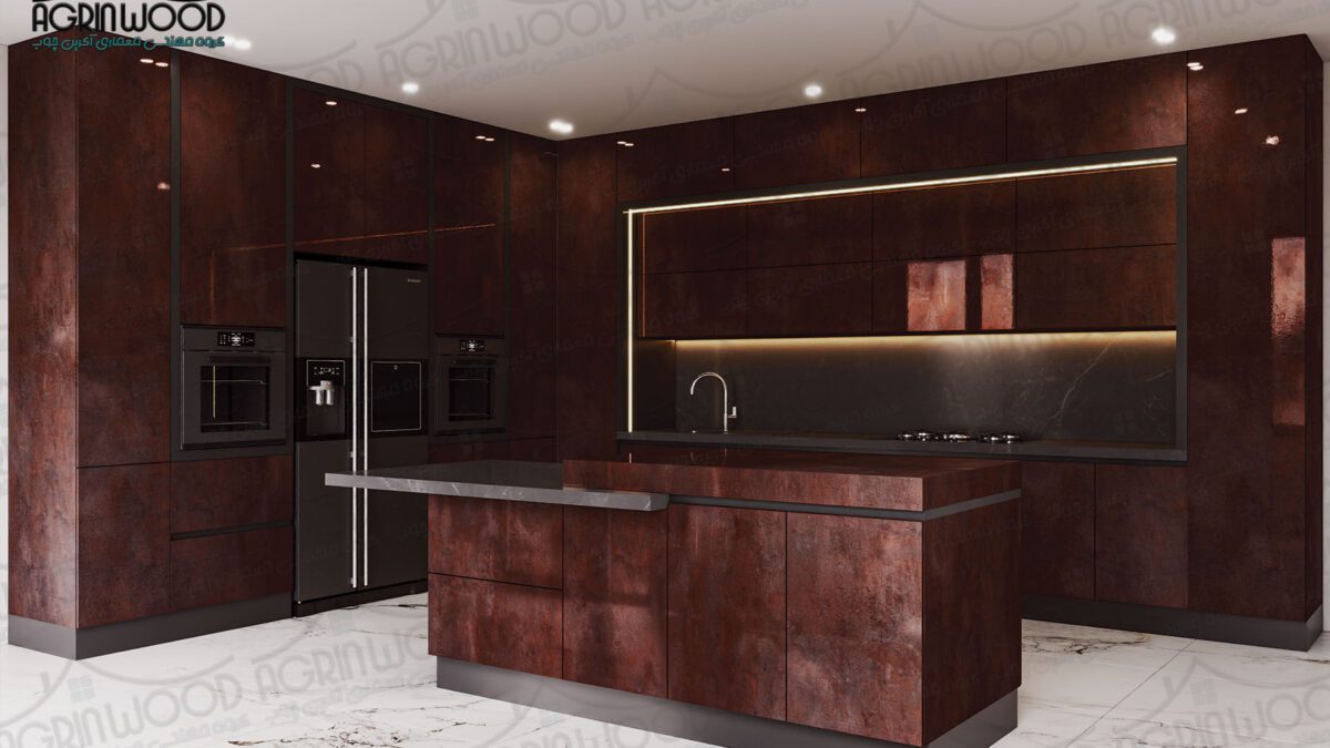 کابینت طرحدار مدرن